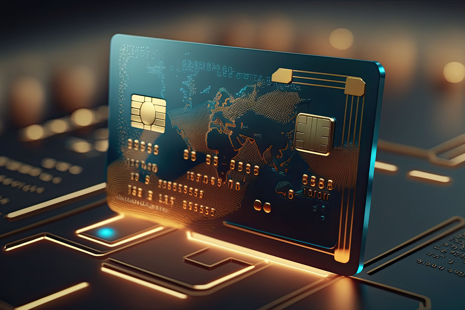 Credit card rendering symbolizing accounts payable with NetSuite accounting software