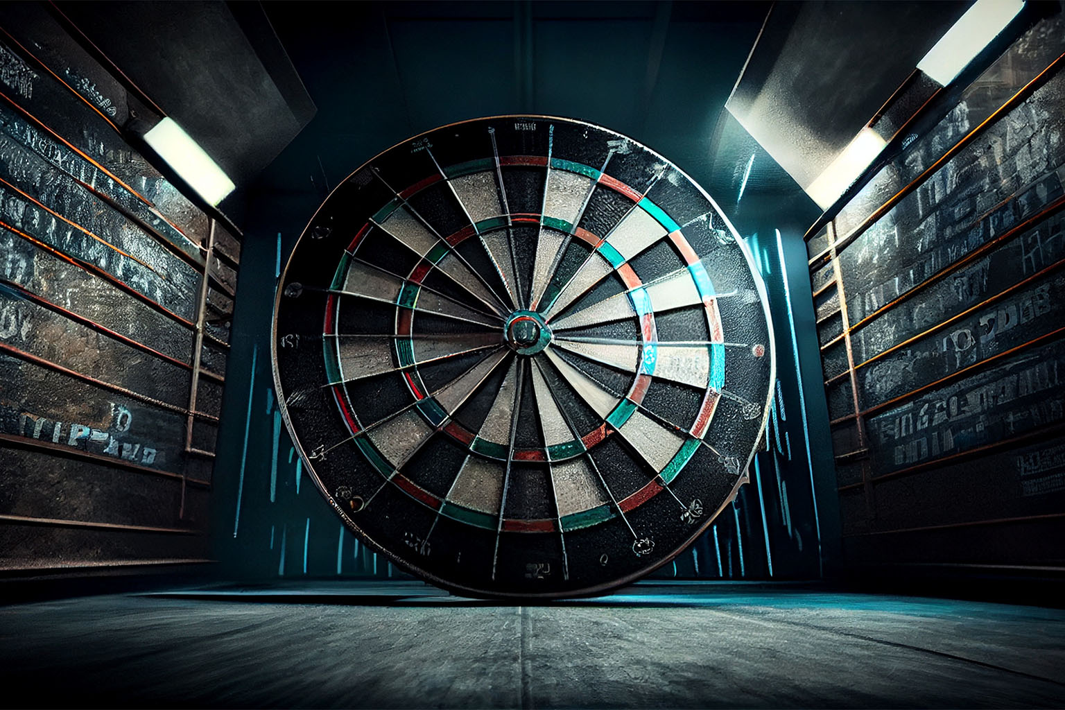 Dartboard representing choosing the right cloud ERP software consultant